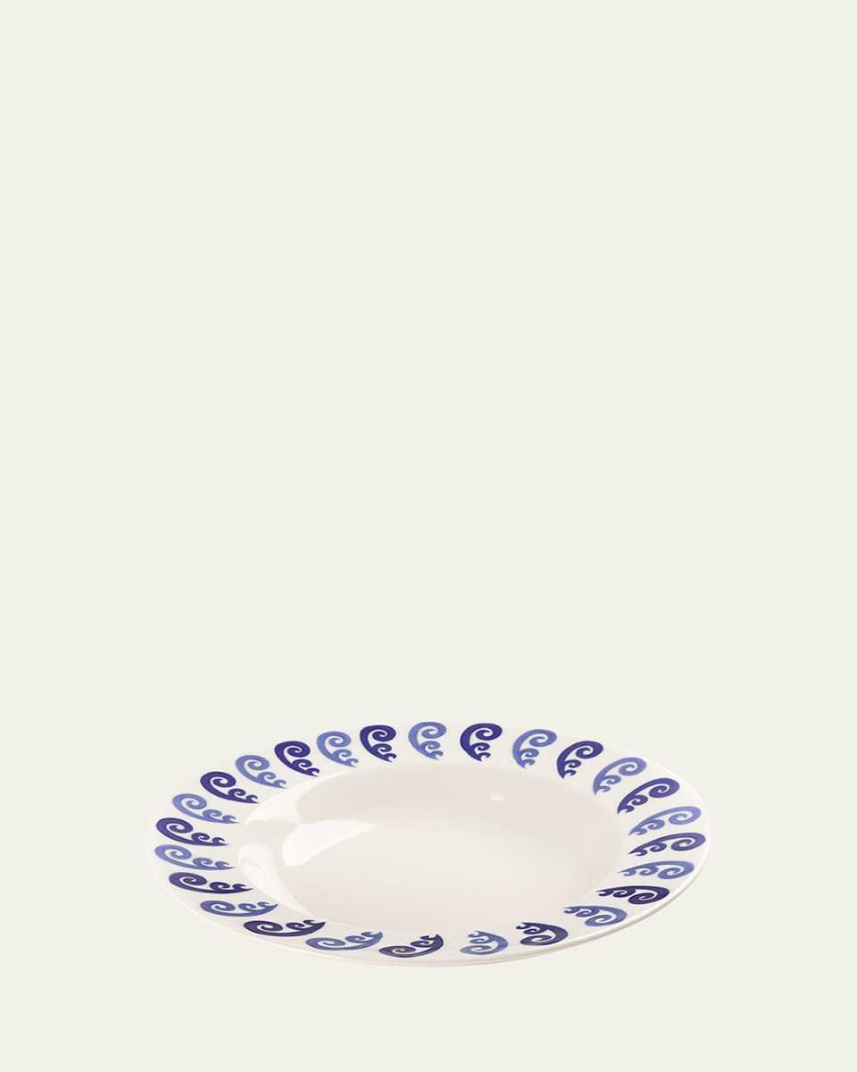 The Athenee Peacock Soup Plate